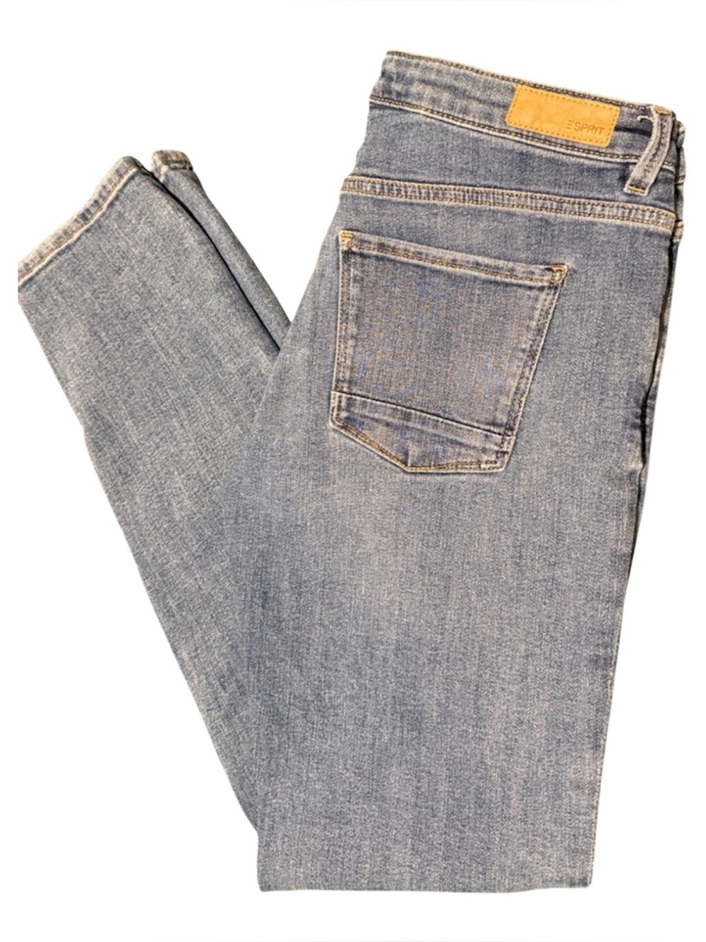Esprit Women's Straight Leg Jeans - Light Blue